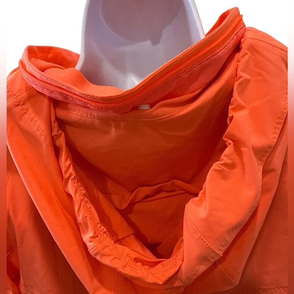 Lululemon Athletica Neon Coral Gather Me Slightly Jacket - Picture 5 of 8